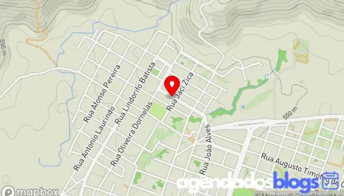 mapa de Drogaria Deus E Saúde Empresa farmacêutica, Farmácia em Brasilândia de Minas