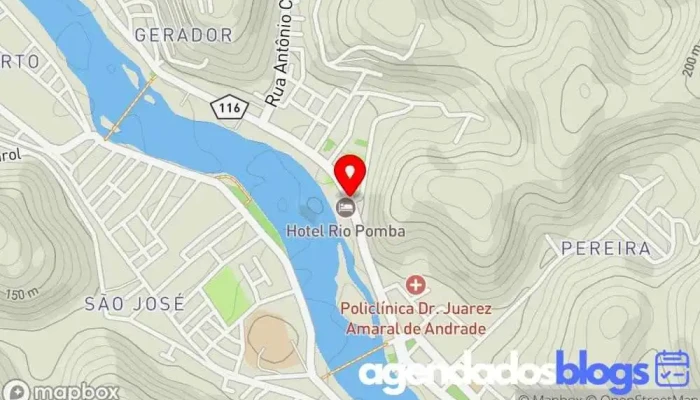 mapa de Drogaria Diplomata Drogaria em Santo Antônio de Pádua