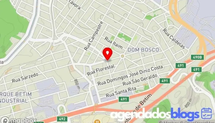 mapa de Drogaria Do Bairro Drogaria, Farmácia em Betim