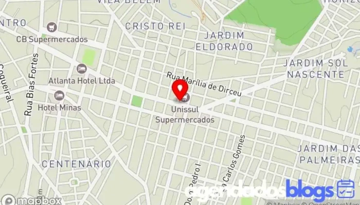 mapa de Drogaria do Bairro Drogaria em Boa Esperança