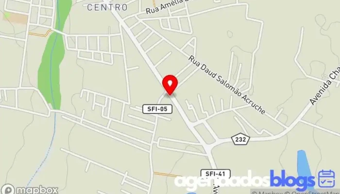mapa de Drogaria do Paulinho Farmácia em São Francisco de Itabapoana