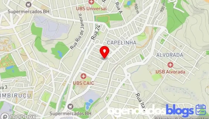 mapa de Drogaria Do Vovô Gê Farmácia em Betim