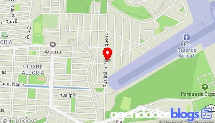 mapa de Drogaria Dois Irmãos Resende Drogaria, Farmácia em Resende