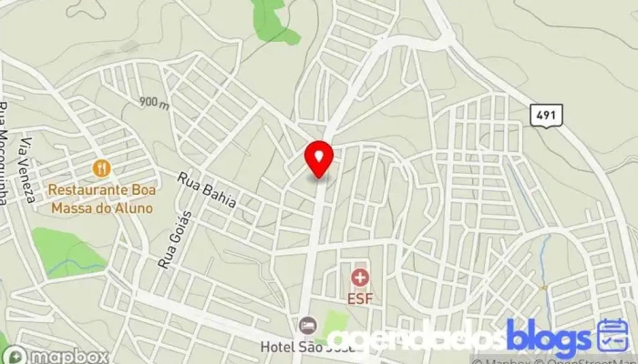 mapa de Drogaria Dose Certa Drogaria em - Monte Santo de Minas