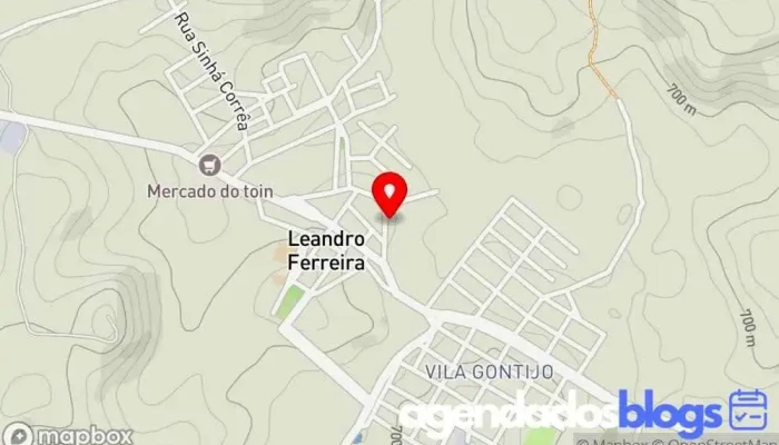 mapa de Drogaria Droga+Mais Drogaria em Leandro Ferreira