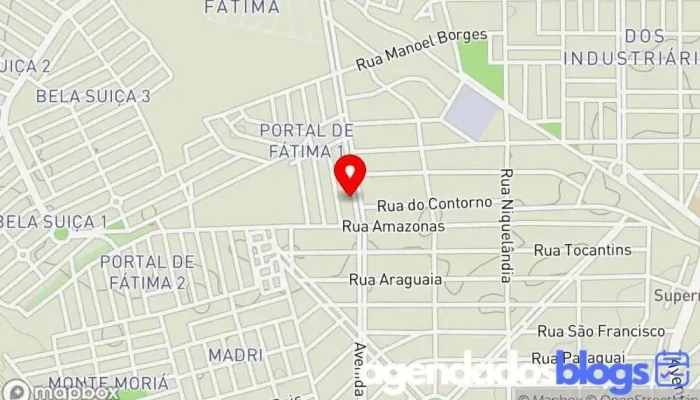 mapa de Drogaria DrogaVida - Unidade 2 Empresa farmacêutica em Araguari