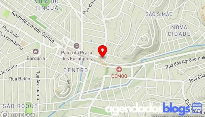 mapa de Drogaria e Perfumaria Baccaro Farmácia, Perfumaria em Queimados