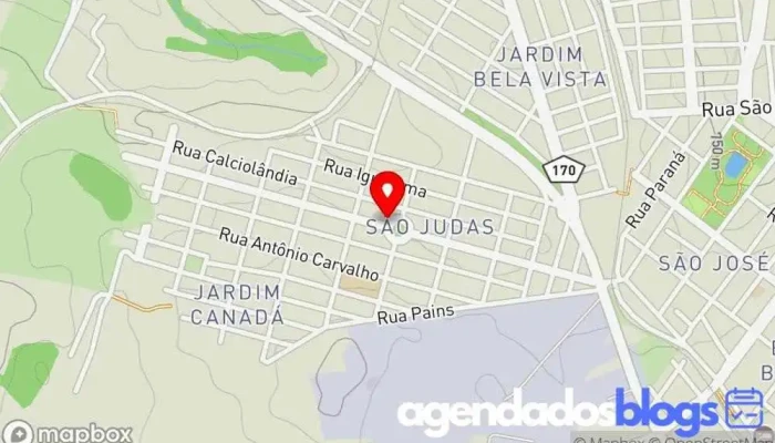 mapa de Drogaria e Perfumaria Bem Estar Drogaria em Arcos