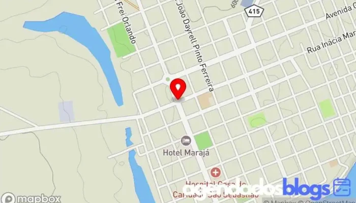 mapa de Drogaria e Perfumaria Luciana Ltda Drogaria em - Morada Nova de Minas