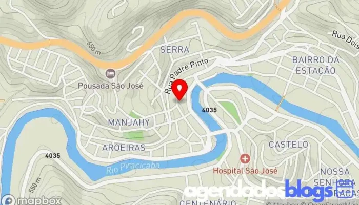 mapa de DROGARIA E PERFUMARIA SÃO JOSE Drogaria em 358