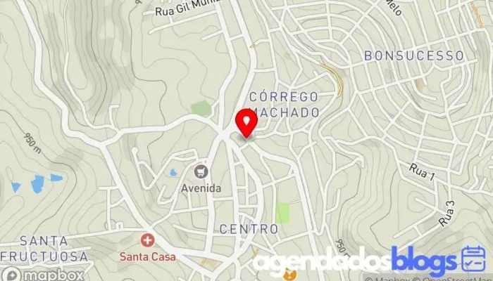 mapa de Drogaria E Perfumaria Soma Drogaria em Caeté