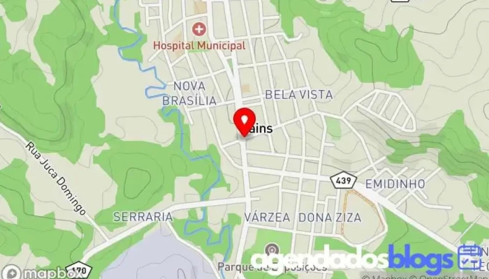 mapa de Drogaria Entrefarma Drogaria em - Centro