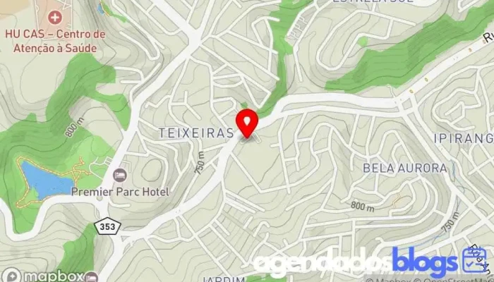 mapa de Drogaria Estrela Drogaria, Farmácia em Juiz de Fora