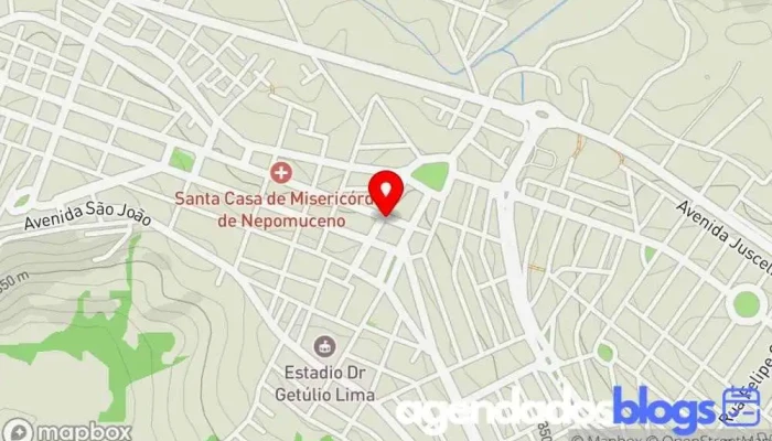 mapa de Drogaria Ética Drogaria em - Nepomuceno