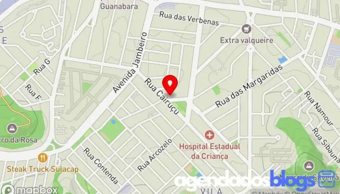 mapa de Drogaria Expressa Drogaria, Farmácia em Rio de Janeiro