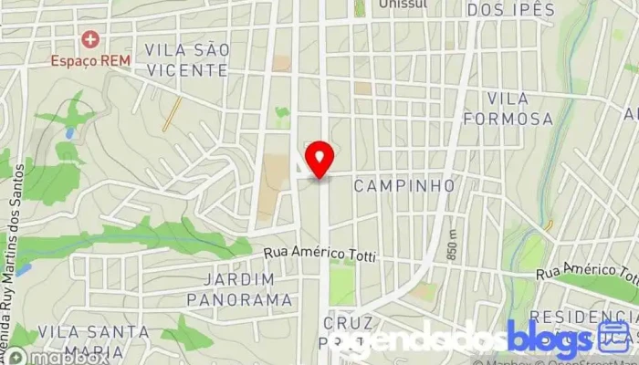 mapa de Drogaria Fagundes Drogaria em Alfenas