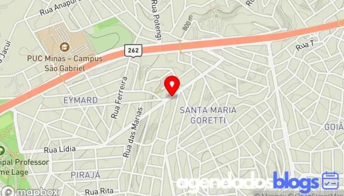 mapa de Drogaria Farma Eler Drogaria, Farmácia em Belo Horizonte