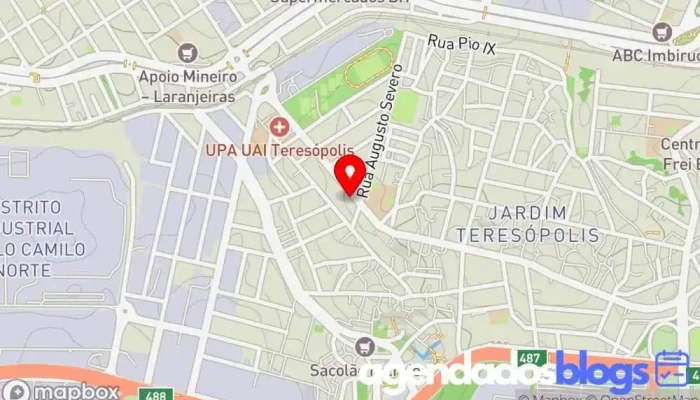 mapa de Drogaria Farma Vida Drogaria em Betim