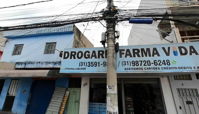 Drogaria Farma Vida -  Street View E 360deg - Betim
