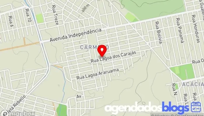 mapa de Drogaria Farmaminas - Farmácia Montes Claros Drogaria em - Carmelo