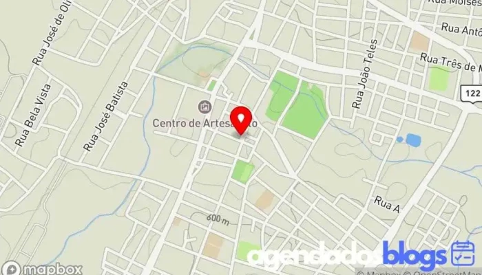 mapa de DROGARIA FARMANOSSA Empresa farmacêutica em - CENTRO