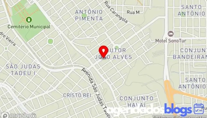 mapa de Drogaria Farmanutri - Dr. João Alves Farmácia em - João Alves