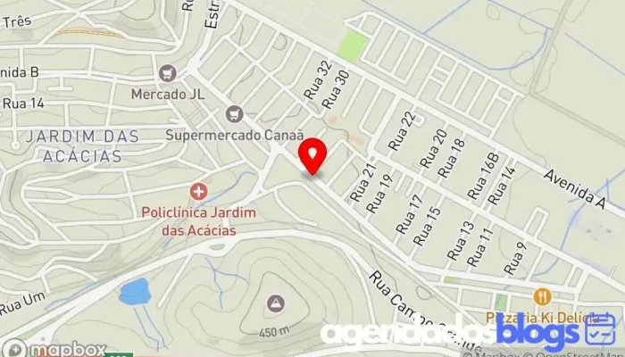 mapa de Drogaria FarMelhor Porto Real Drogaria em Porto Real