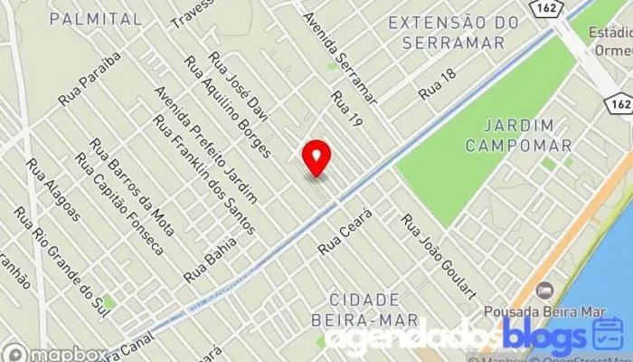 mapa de DROGARIA FERNANDES Drogaria, Perfumaria, Empresa farmacêutica, Farmácia em Rio das Ostras