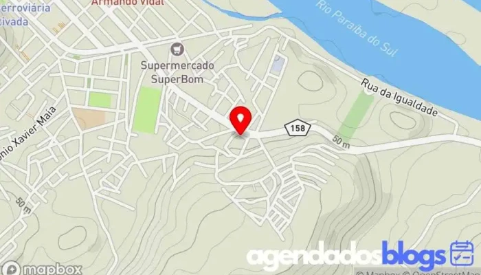 mapa de Drogaria FLUMINENSE Drogaria em São Fidélis
