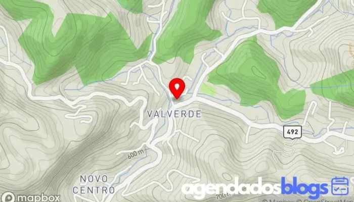 mapa de Drogaria Forte Saúde Farmácia em São José do Vale do Rio Preto