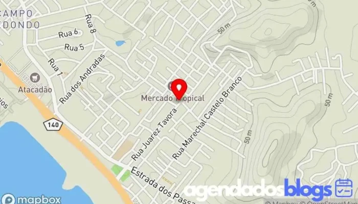 mapa de Drogaria Geribá Bairro São João São Pedro da Aldeia Farmácia em São Pedro da Aldeia