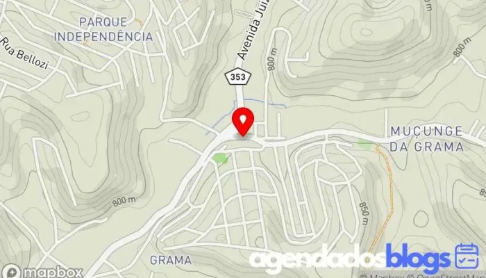 mapa de Drogaria Grama Drogaria, Loja de cosmético, Farmácia em Juiz de Fora