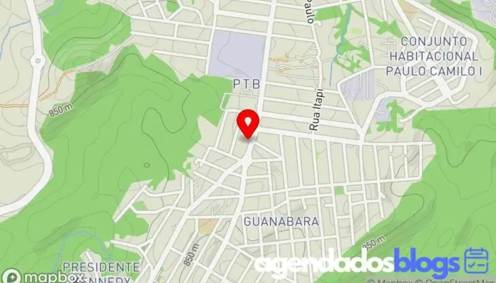 mapa de Drogaria Grandim Drogaria, Farmácia em Betim