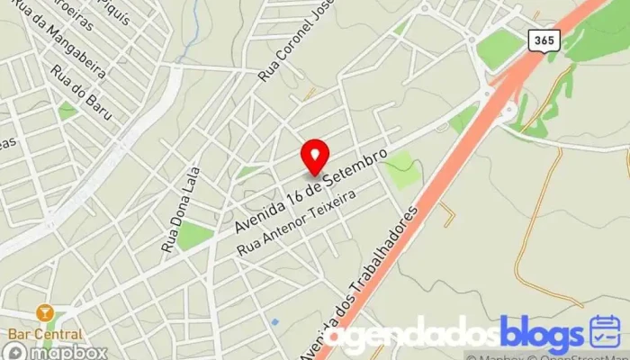 mapa de Drogaria Hiper Popular Farmácia em - Petrópolis