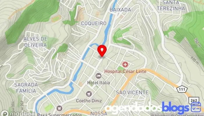 mapa de Drogaria Ideal Drogaria em Manhuaçu