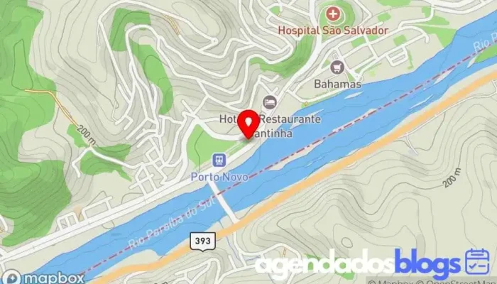 mapa de Drogaria Ilha de Além Paraíba Drogaria, Farmácia em Além Paraíba