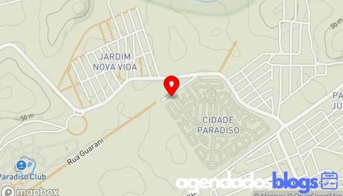 mapa de Drogária Inédita Empresa farmacêutica, Farmácia em Nova Iguaçu