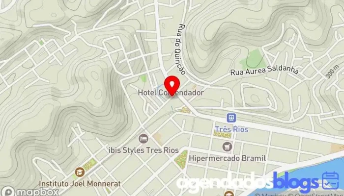 mapa de Drogaria Inova Três rios Drogaria, Farmácia em Três Rios