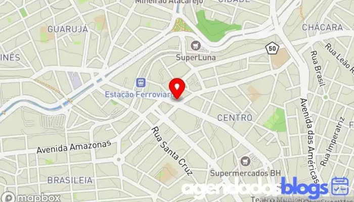 mapa de Drogaria Irmãos Pena Drogaria, Farmácia em Betim