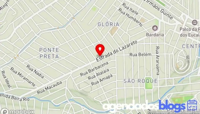 mapa de Drogaria Kanaska Drogaria em Queimados