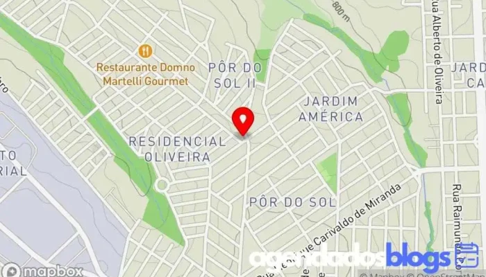 mapa de Drogaria Lacerda II Drogaria em Alfenas