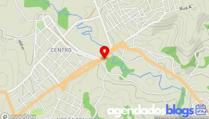 mapa de Drogaria Lamare Drogaria, Farmácia em Andrelândia