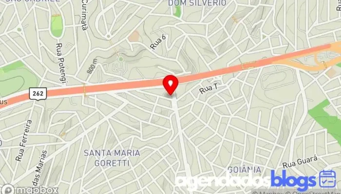 mapa de Drogaria Larafarma Drogaria em Belo Horizonte