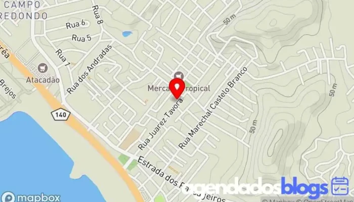 mapa de Drogaria Legítima Drogaria, Farmácia em São Pedro da Aldeia