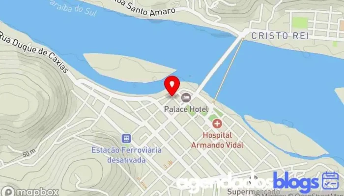 mapa de Drogaria Liderança Drogaria, Farmácia em São Fidélis