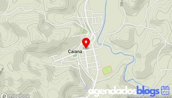 mapa de Drogaria Lima Zanon Drogaria, Farmácia em Caiana