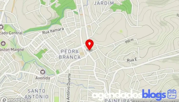 mapa de Drogaria Lucena Drogaria em Caeté
