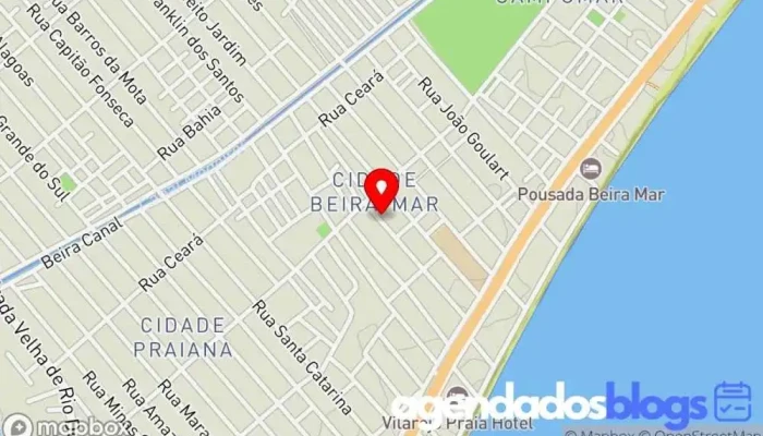 mapa de Drogaria Macabu Drogaria, Farmácia em Rio das Ostras