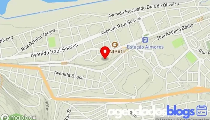 mapa de Drogaria Machado Ltda - Me Drogaria em Aimorés