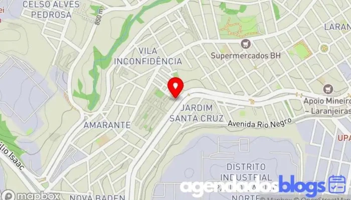 mapa de Drogaria Mais Popular Drogaria em Betim